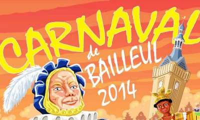 Affiche 2014 du Carnaval de Bailleul