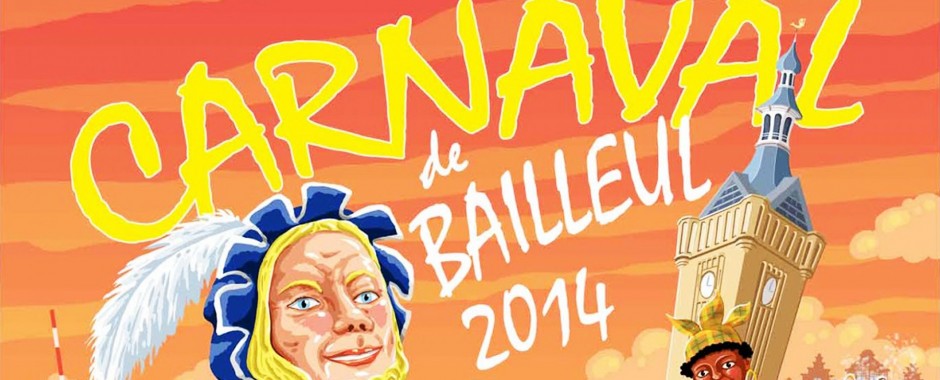 Affiche 2014 du Carnaval de Bailleul