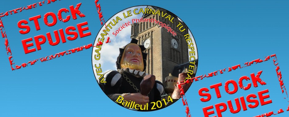 Badges « Gargantua – Carnaval 2014 »