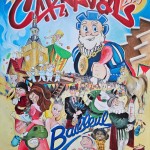 Affiche 2025 du Carnaval de Bailleul - 